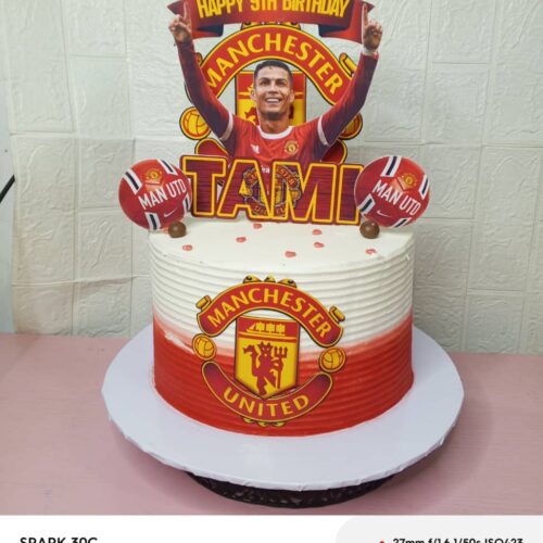 Man U Celebration Cake