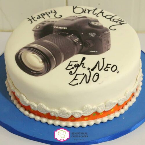 Photography Novelty Cake