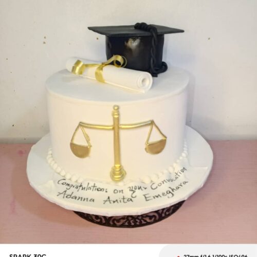 Law Novelty Cake